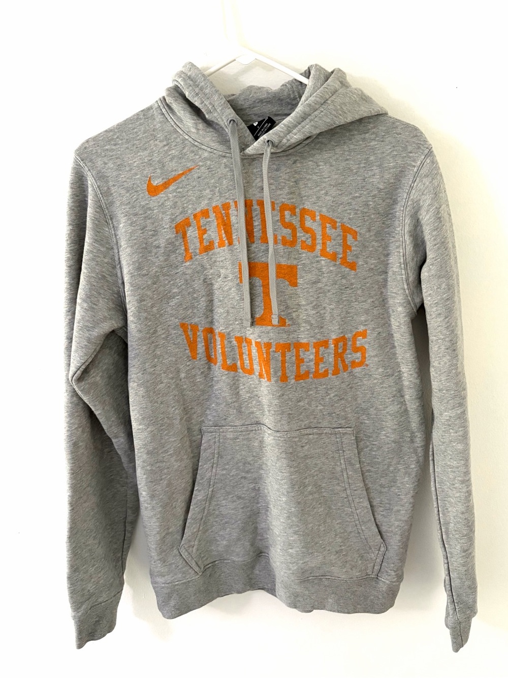 Nike Tennessee Volunteers Gray Pullover Hoodie, Size: Small